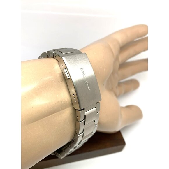 Tag Heuer Men's Watch WAY2012 Aquaracer Swiss Automatic Blue Dial Steel 43mm - Picture 10 of 14